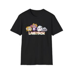 Lankybox Cute Characters Unisex Softstyle T-Shirt