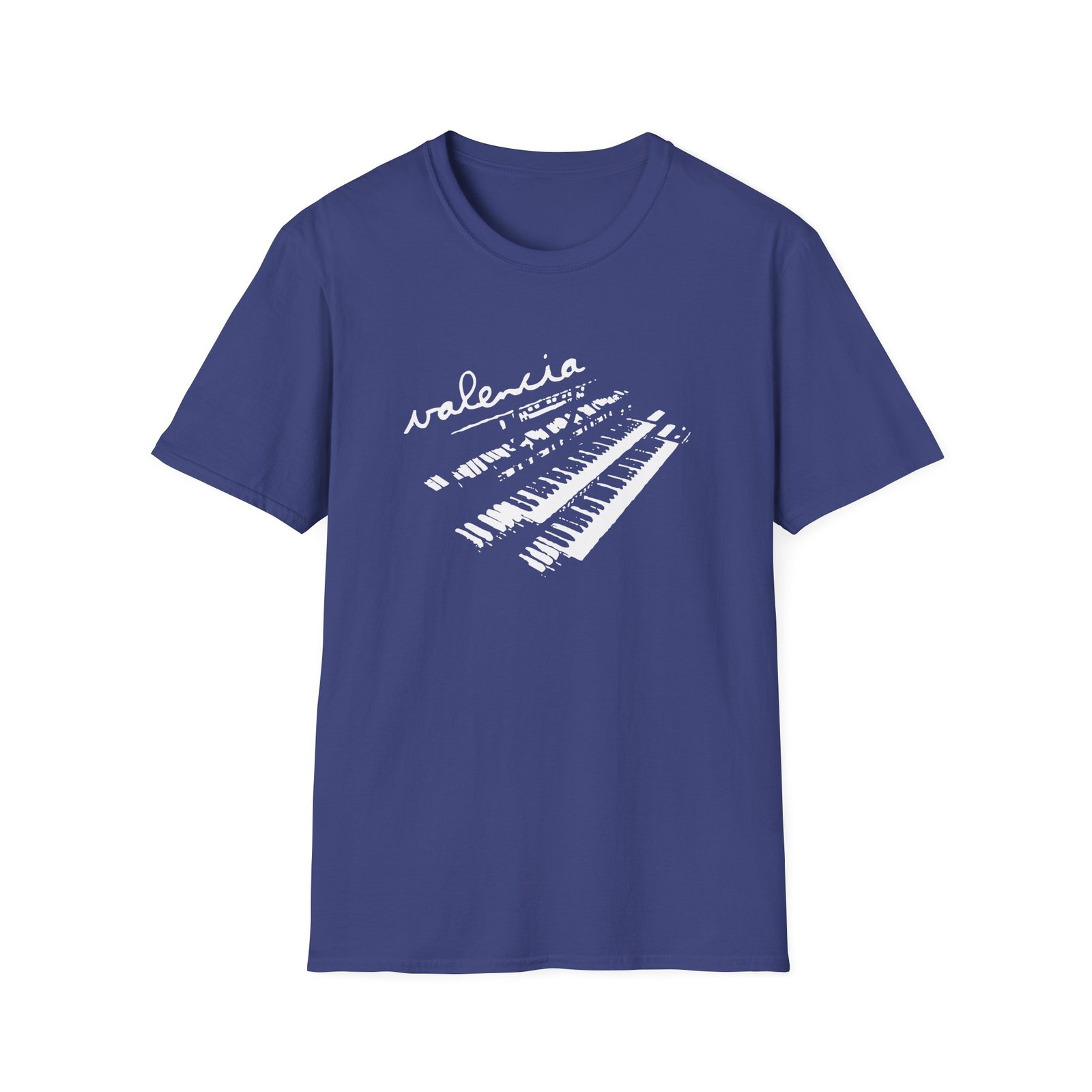 Valencia Piano Unisex Softstyle T-shirt
