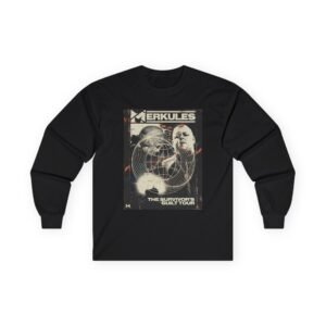 Merkules Survivor's Guilt Globe Unisex Ultra Cotton Long Sleeve Tee