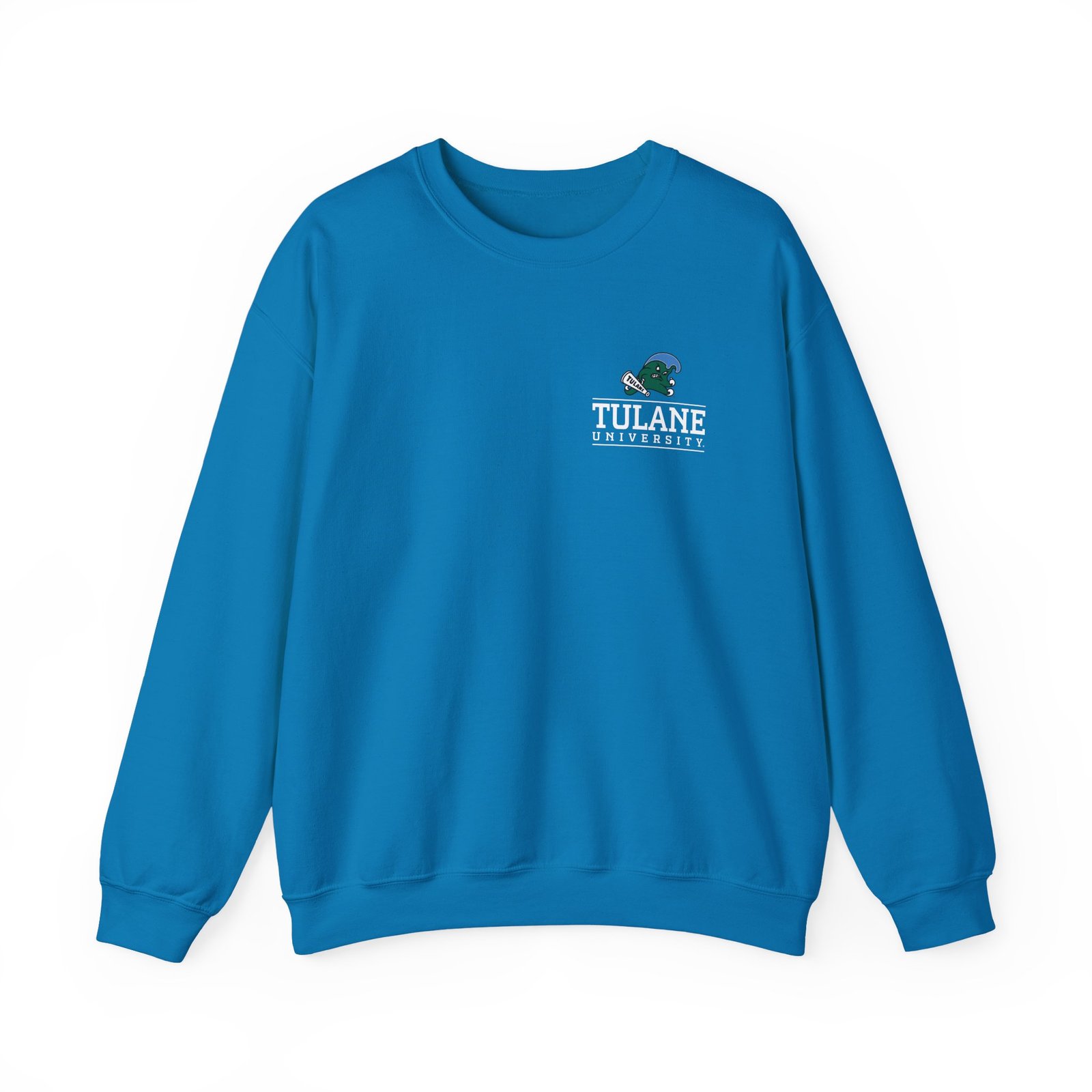 Tulane Green Wave Logo Unisex Heavy Blend™ Crewneck Sweatshirt