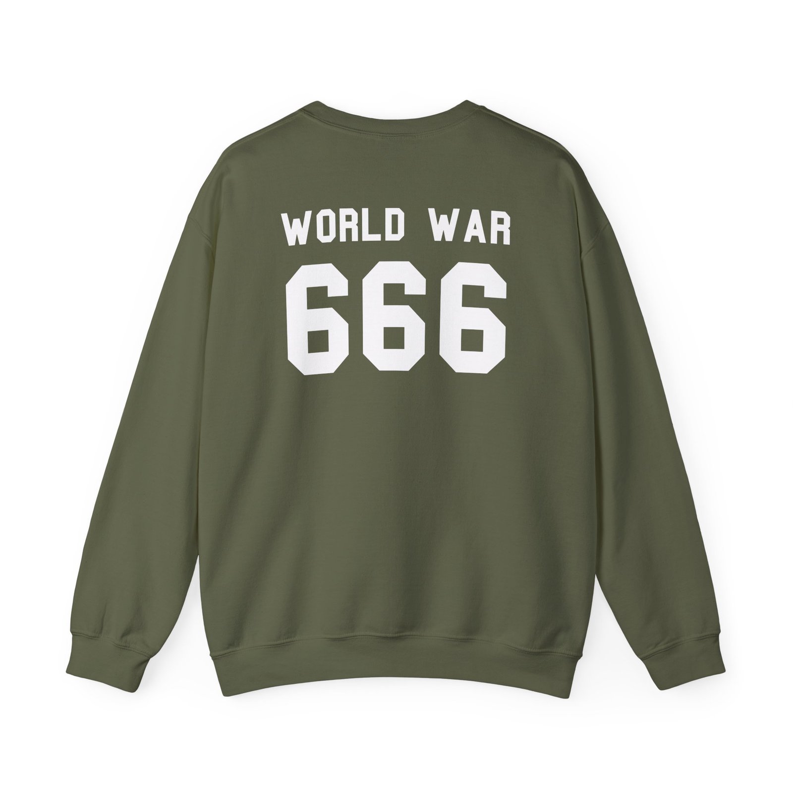 Twitching Tongues World War 666 Unisex Heavy Blend™ Crewneck Sweatshirt