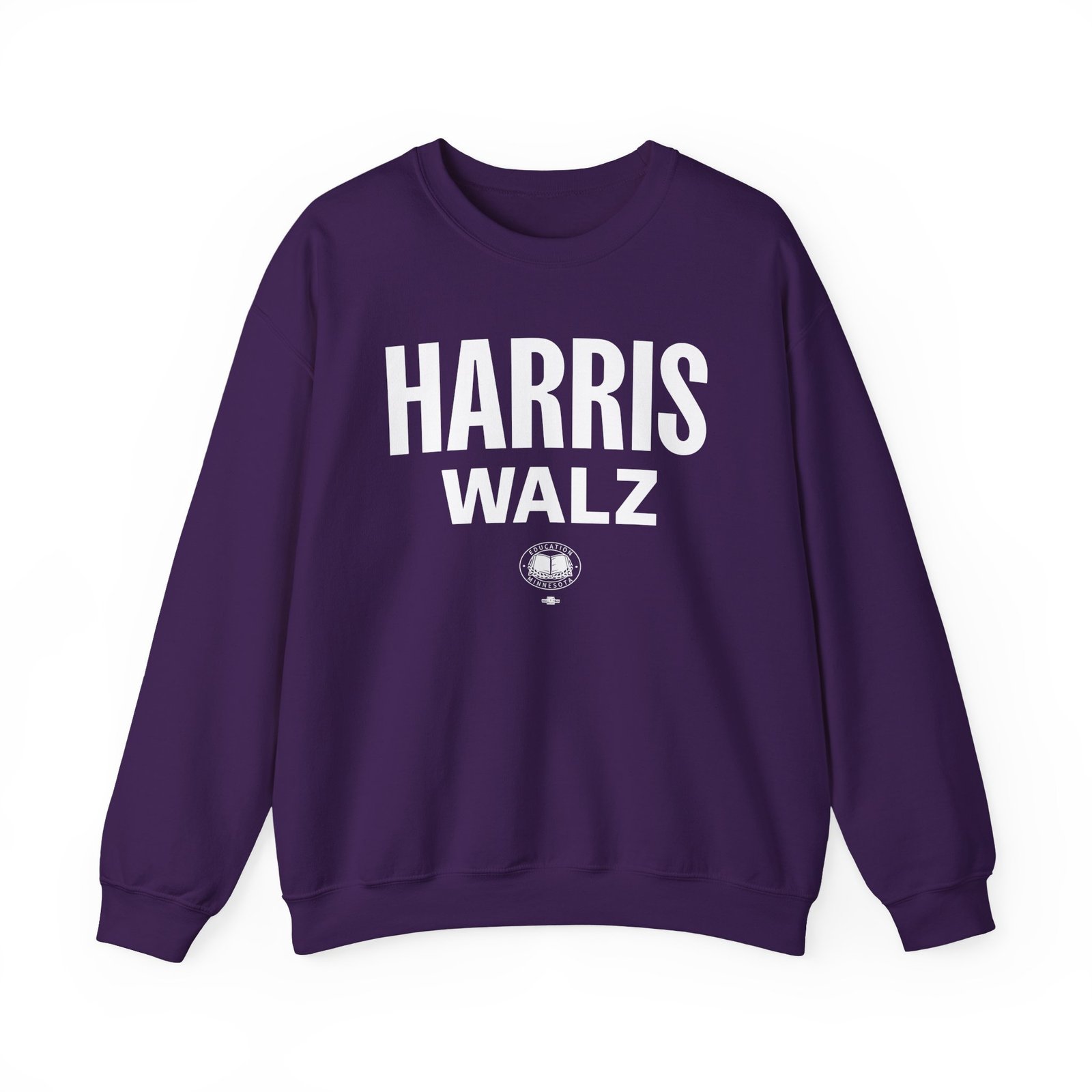 Harris Walz Logo Unisex Heavy Blend™ Crewneck Sweatshirt