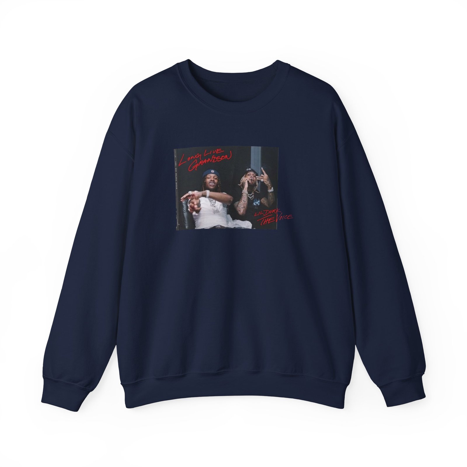 Lil Durk the Voice Album Unisex Heavy Blend™ Crewneck Sweatshirt
