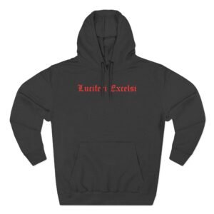 Twin Temple Luciferi Excelsi Three-Panel Fleece Hoodie