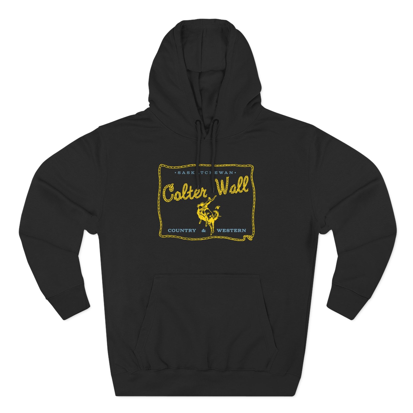 Colter Wall Saskatchewan Three-panel Fleece Hoodie