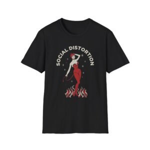 SD Devil Pinup Unisex Softstyle T-shirt