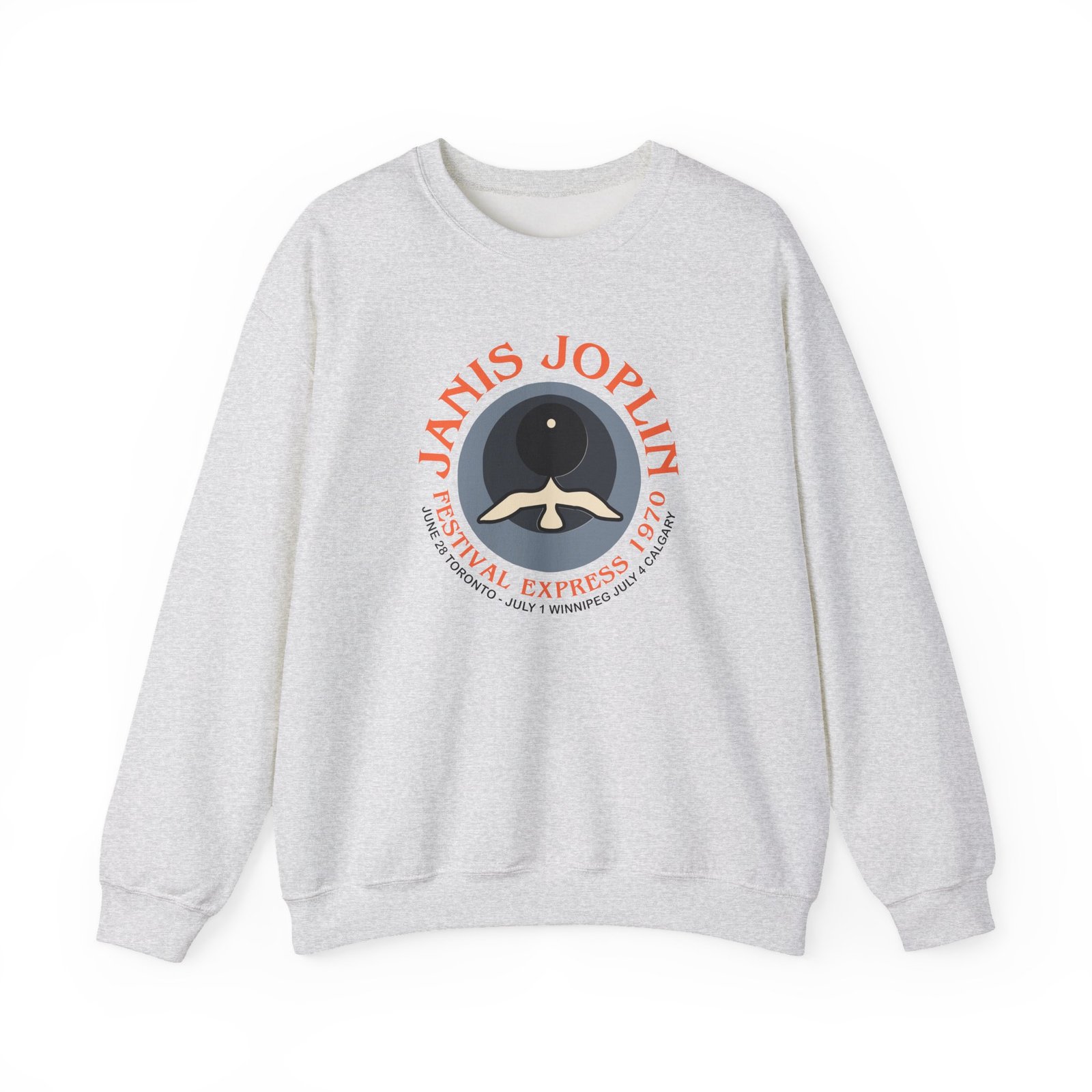 Janis Joplin Festival Express 1970 Unisex Heavy Blend™ Crewneck Sweatshirt