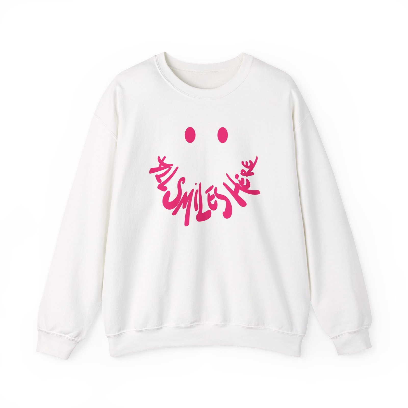 Charli D Amelio Charli All Smiles Here Unisex Heavy Blend™ Crewneck Sweatshirt