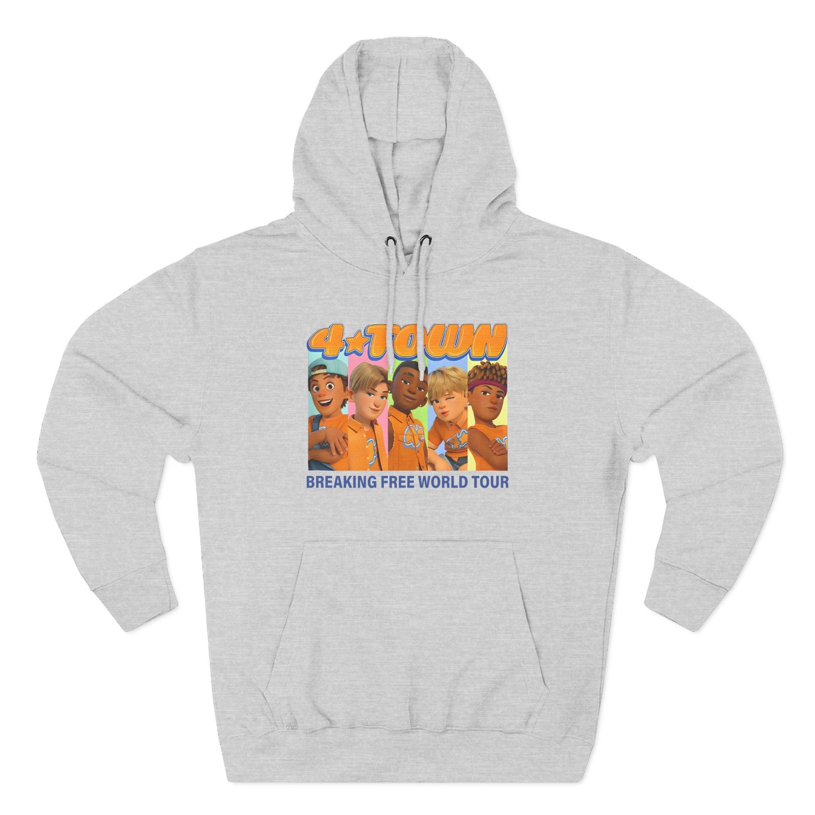 4town Concert Three-Panel Fleece Hoodie