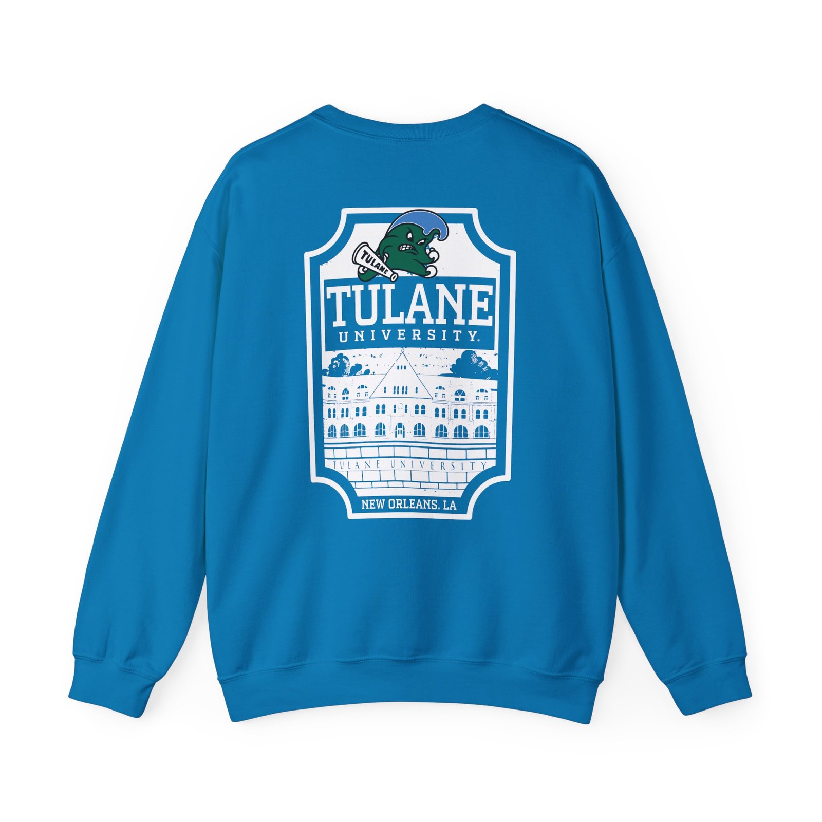 Tulane Green Wave Logo Unisex Heavy Blend™ Crewneck Sweatshirt