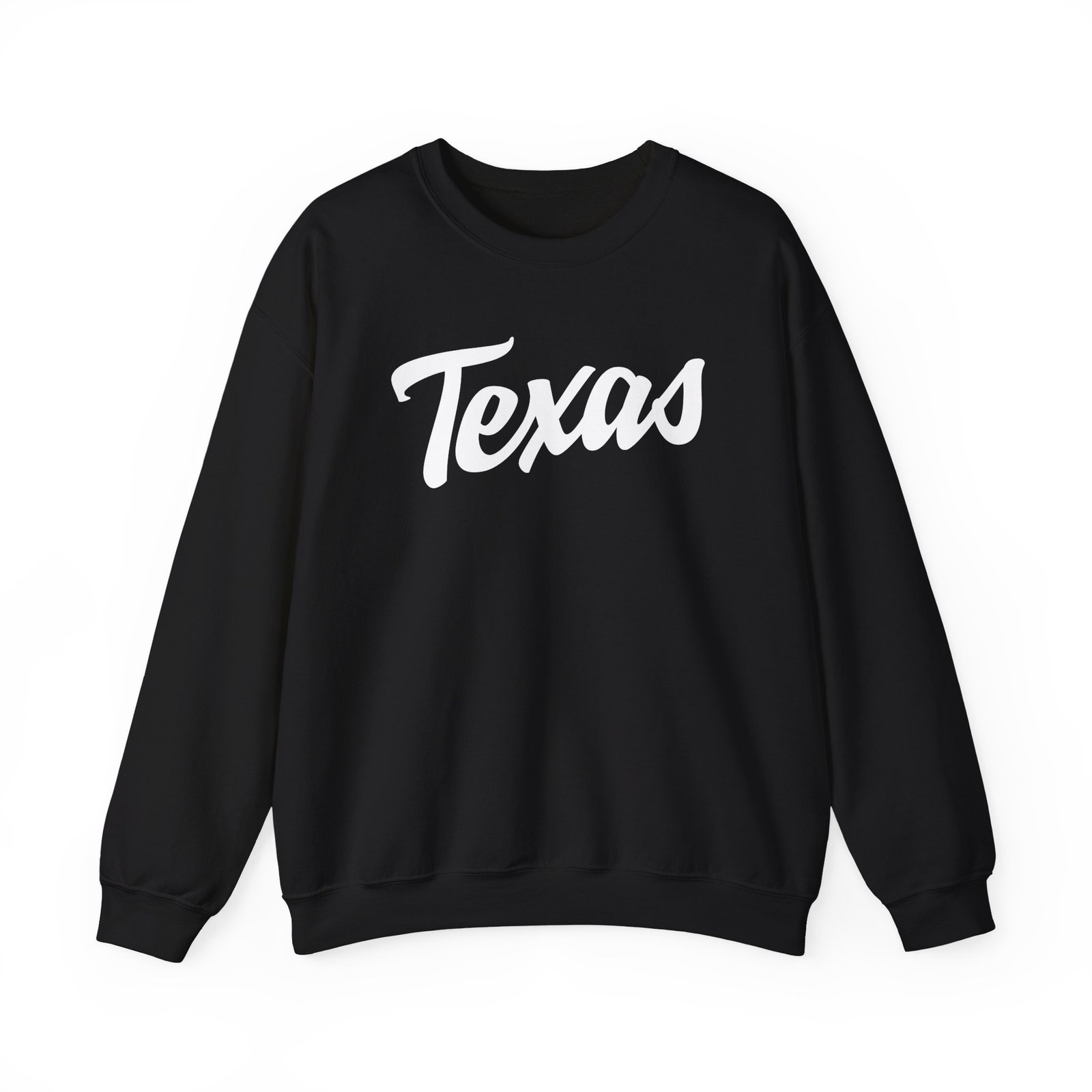 Texas Longhorns Script Unisex Heavy Blend™ Crewneck Sweatshirt