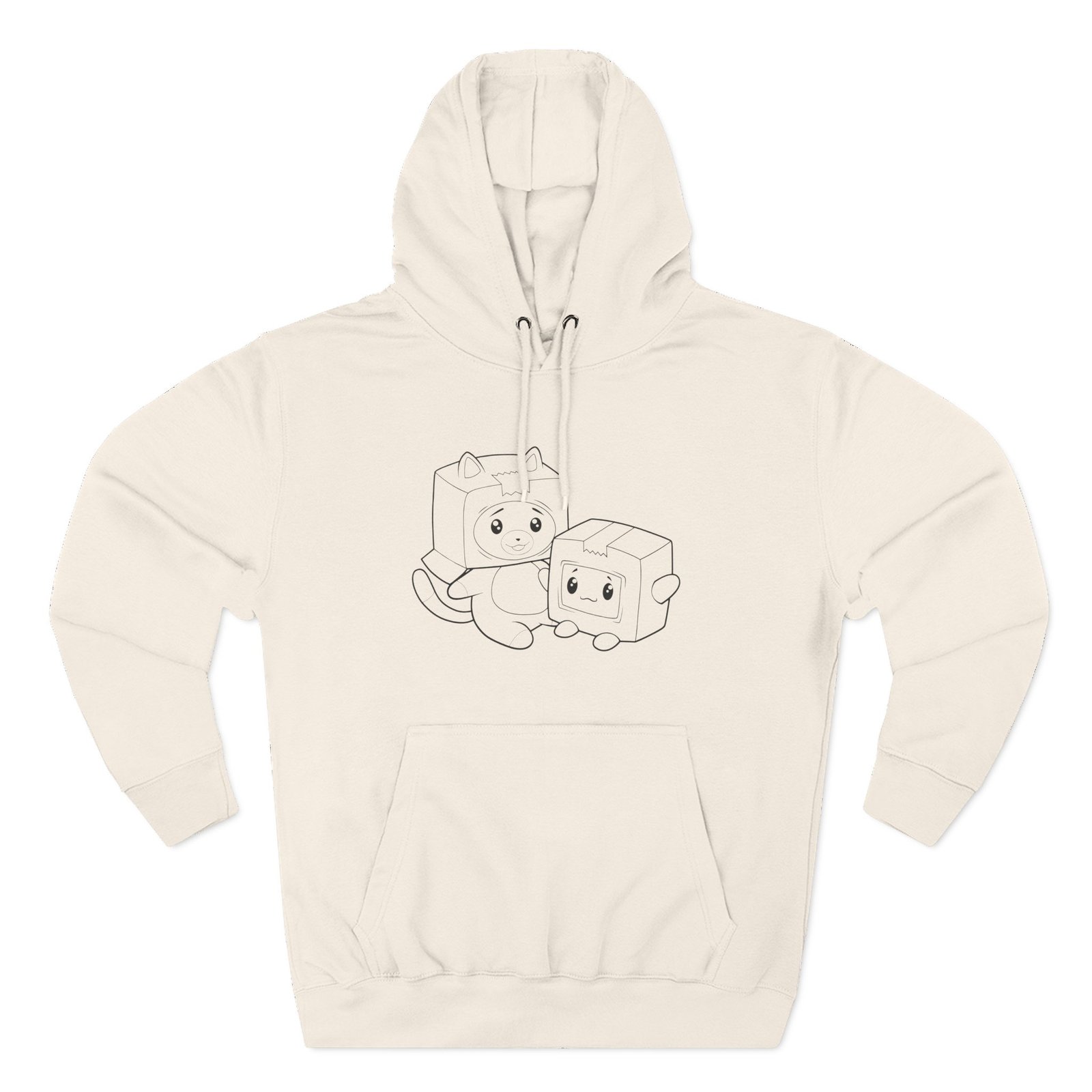 Lankybox Lankybox Color Changing Three-panel Fleece Hoodie