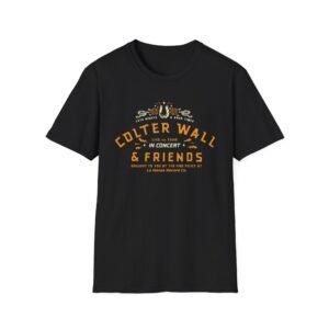 Colter Wall & Friends In Concert Unisex Softstyle T-shirt