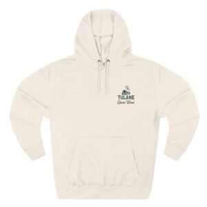 Tulane Mascot Three-Panel Fleece Hoodie