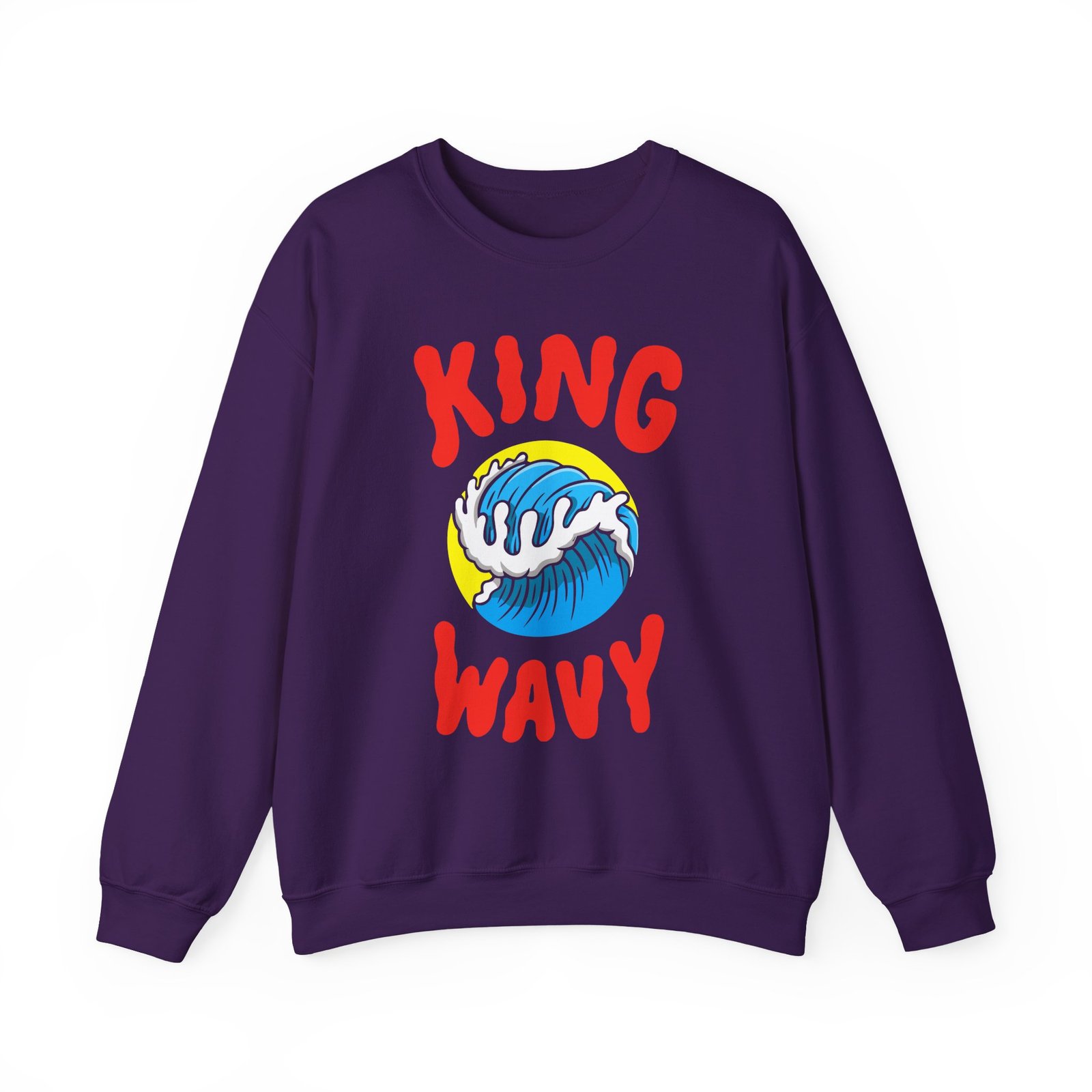 Kyle King Wavy Unisex Heavy Blend™ Crewneck Sweatshirt