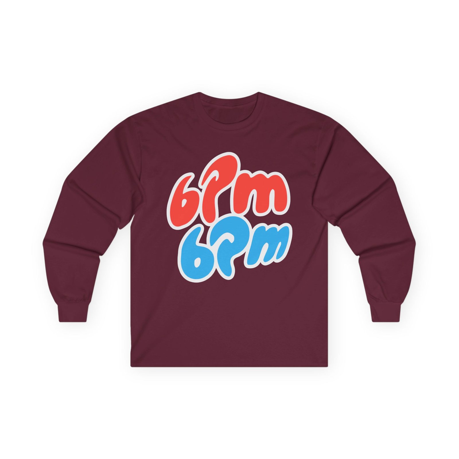 6pm Records Ice Cream Unisex Ultra Cotton Long Sleeve Tee