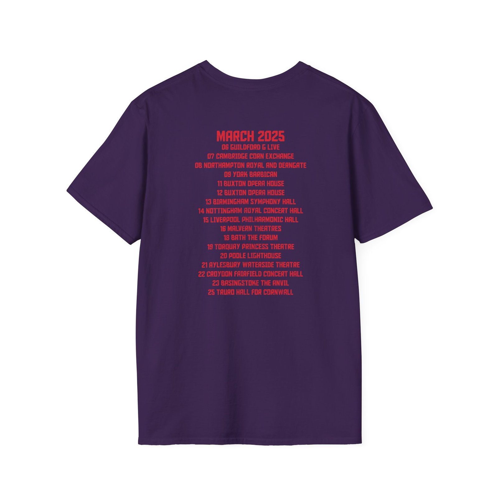 Levellers 2025 March We the Collective Tour Unisex Softstyle T-Shirt