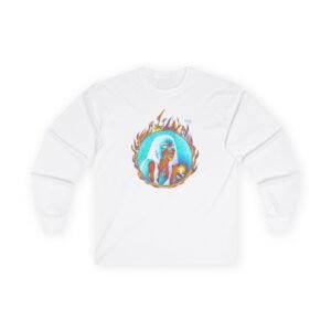 Maggie Lindemann Fire Unisex Ultra Cotton Long Sleeve Tee