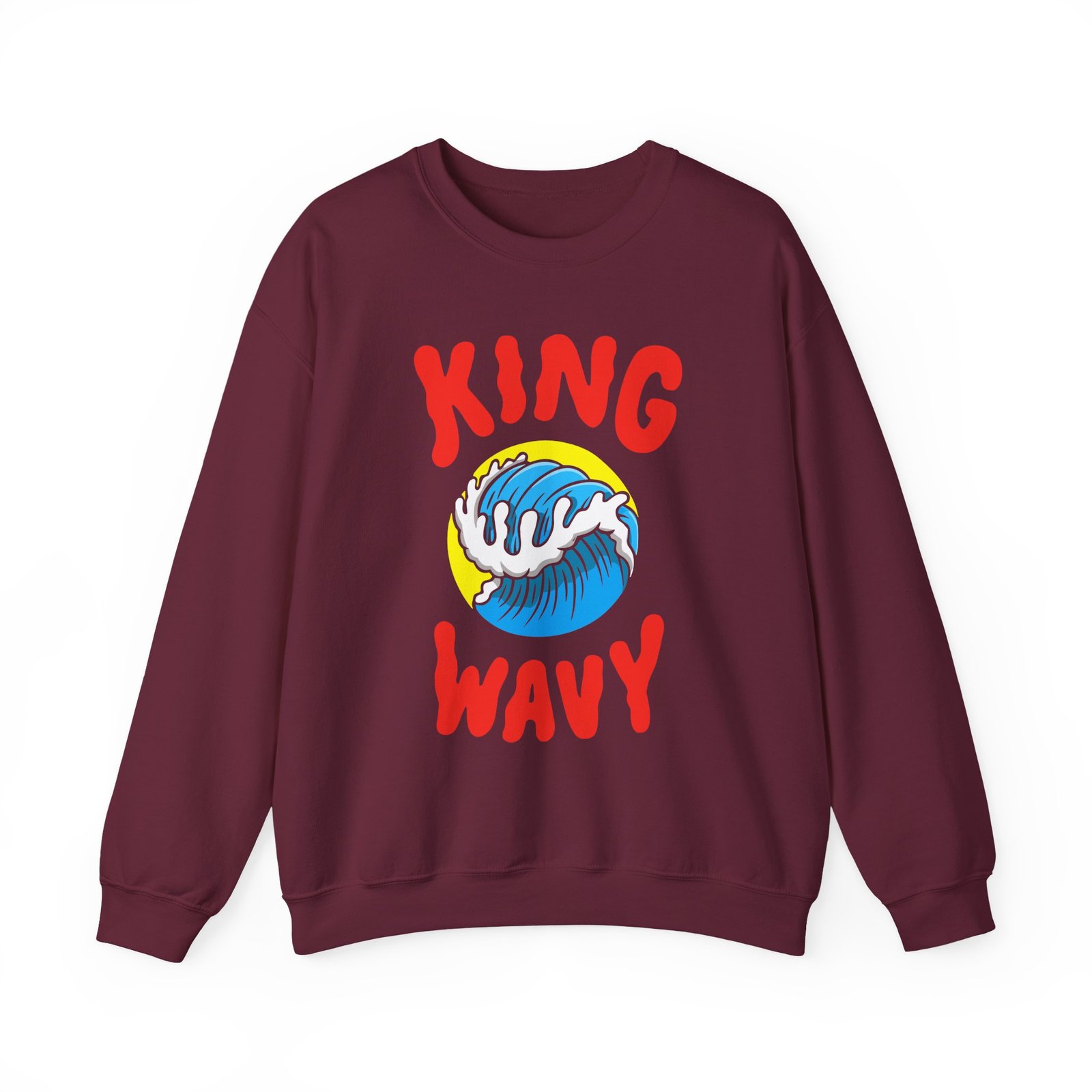 Kyle King Wavy Unisex Heavy Blend™ Crewneck Sweatshirt