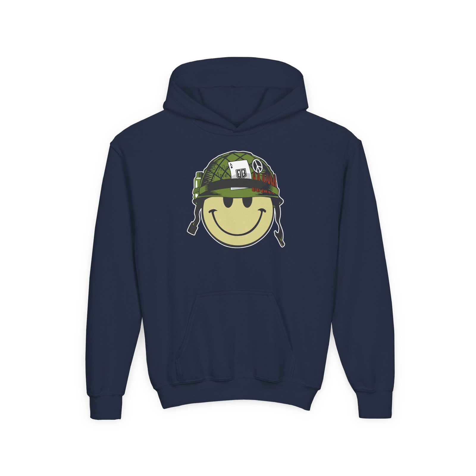 Youth Roman Atwood Smiley Heavy Blend Hooded Sweatshirt