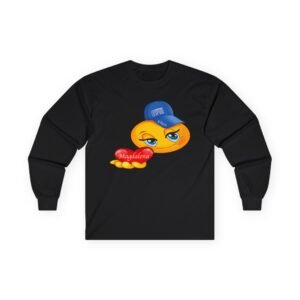 6pm Records Yung Hurn Magdalena Emoji Unisex Ultra Cotton Long Sleeve Tee