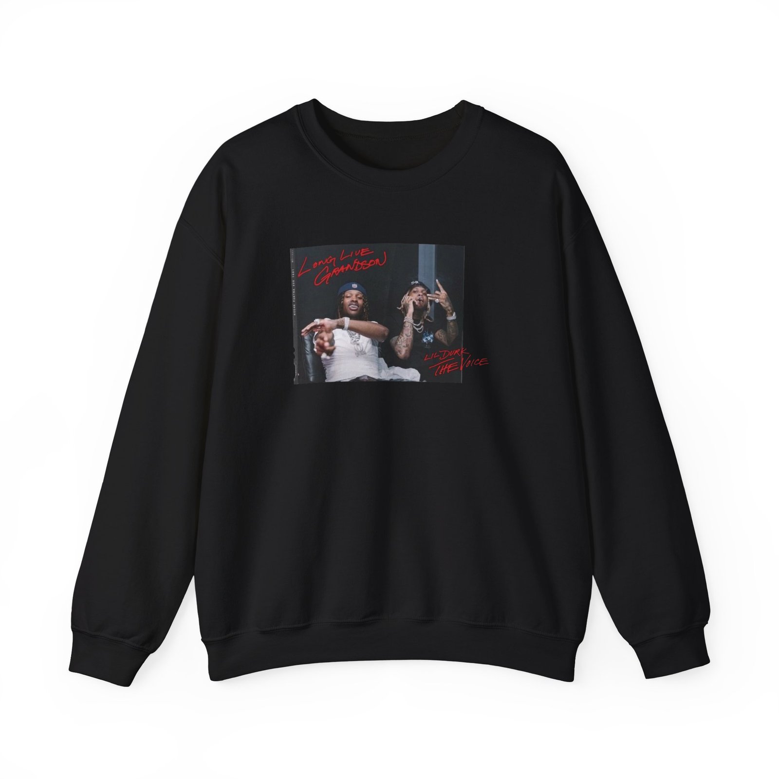 Lil Durk the Voice Album Unisex Heavy Blend™ Crewneck Sweatshirt