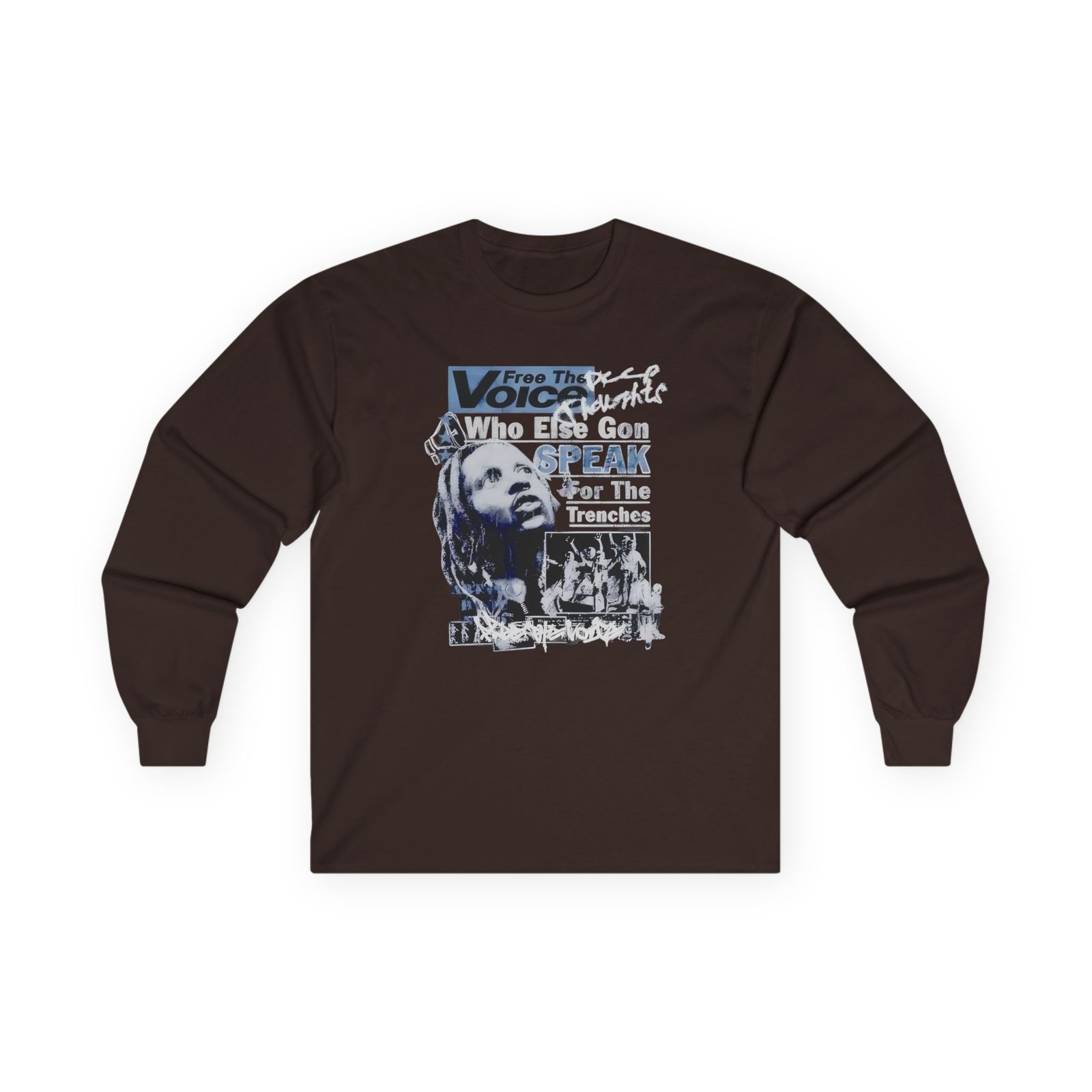 Lil Durk Free the Voice Unisex Ultra Cotton Long Sleeve Tee