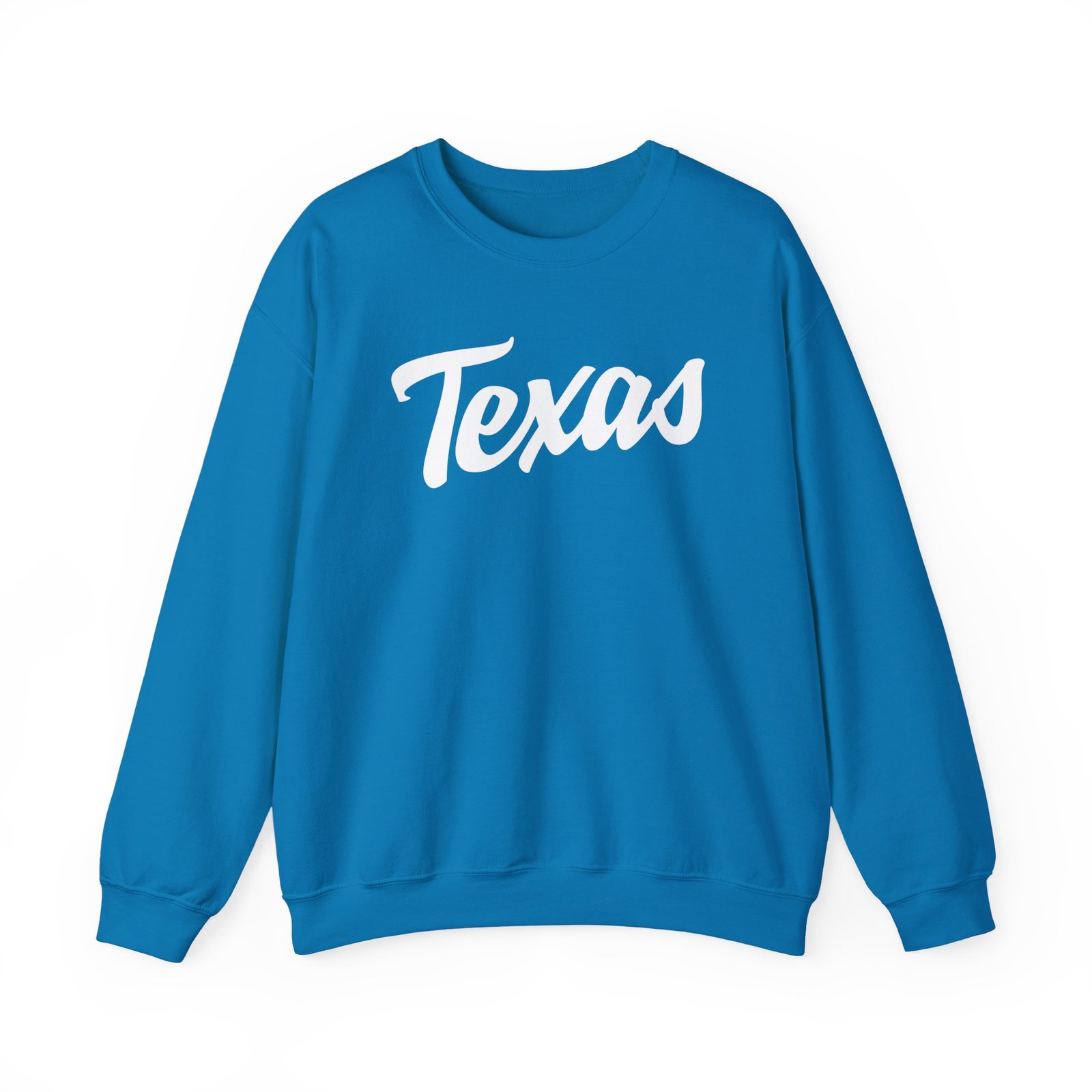 Texas Longhorns Script Unisex Heavy Blend™ Crewneck Sweatshirt