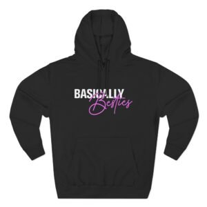Basically Besties Three-Panel Fleece Hoodie