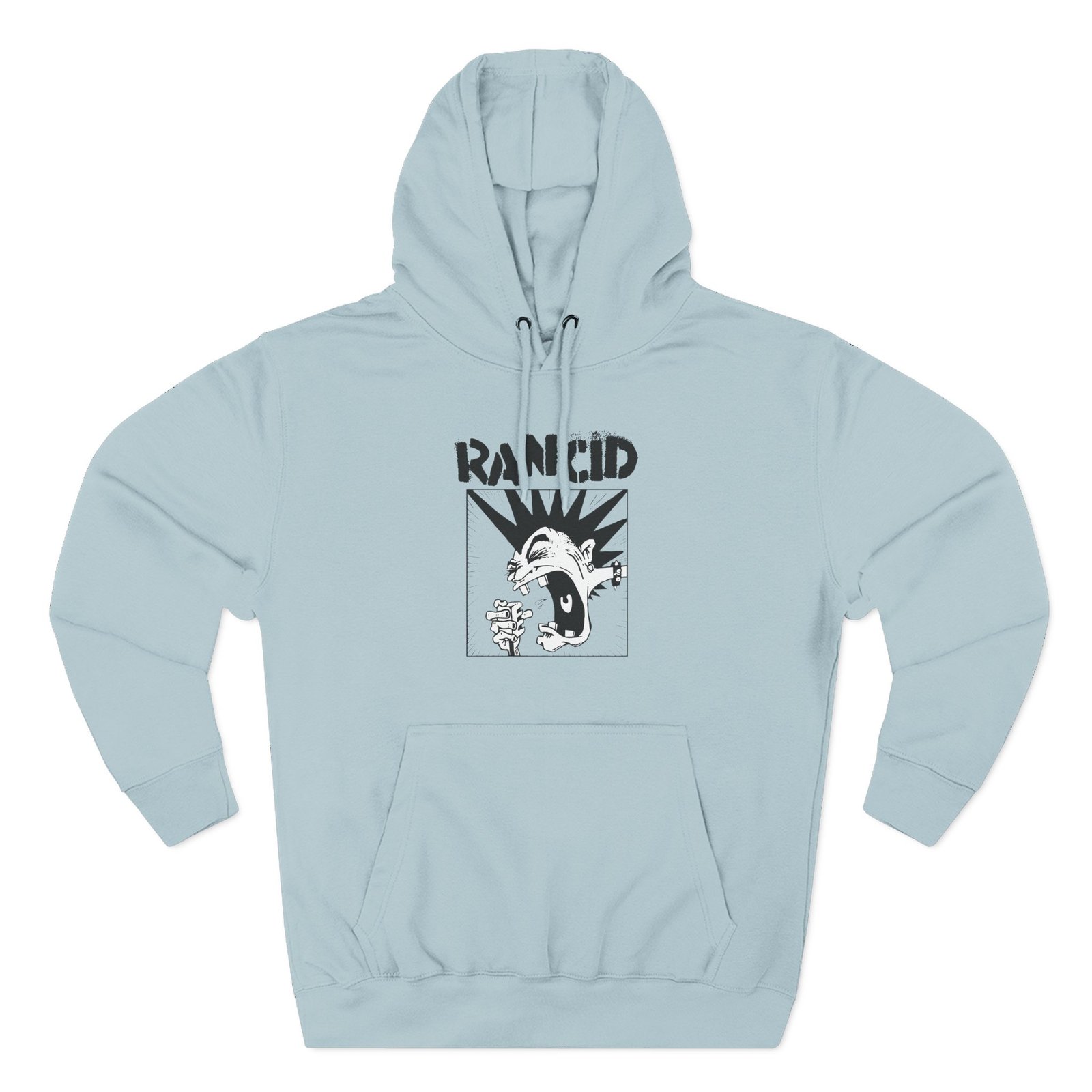 Rancid Screaming Mohawk Three-Panel Fleece Hoodie