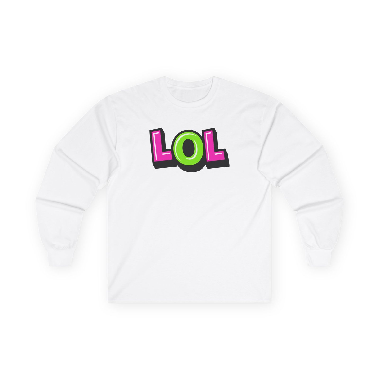 LOL Logo Unisex Ultra Cotton Long Sleeve Tee