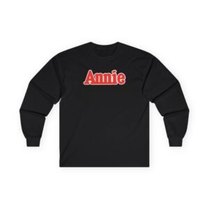 Annie Logo Unisex Ultra Cotton Long Sleeve Tee