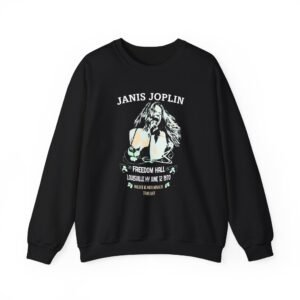 Janis Joplin Freedom Hall Unisex Heavy Blend™ Crewneck Sweatshirt