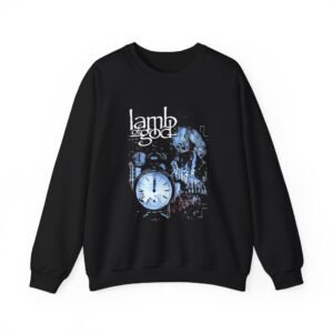 Lamb of God Black Circuitry Skull Tour Unisex Heavy Blend™ Crewneck Sweatshirt