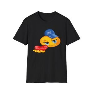 6pm Records Yung Hurn Magdalena Emoji Unisex Softstyle T-Shirt