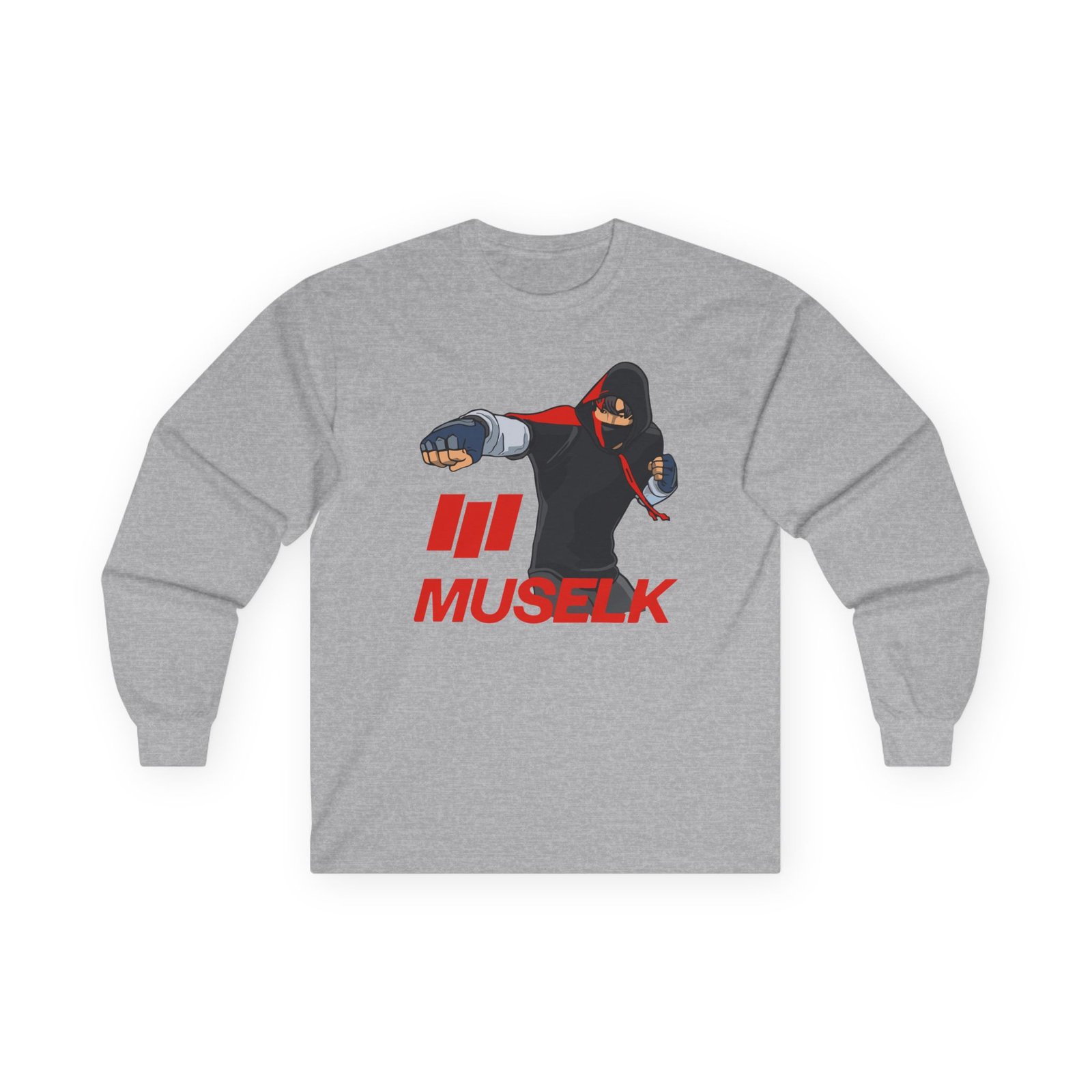 Muselk Unisex Ultra Cotton Long Sleeve Tee
