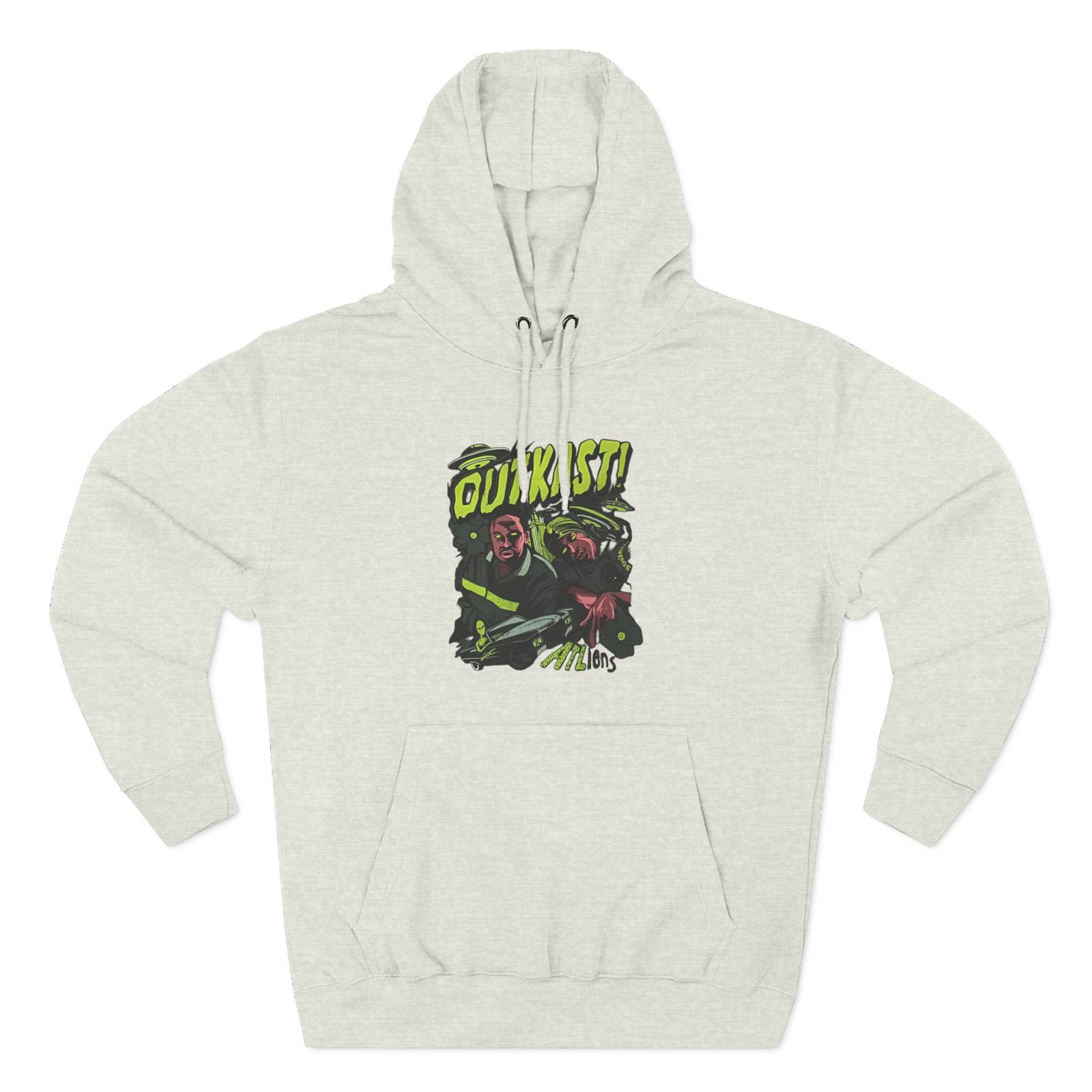 Outkast Three-Panel Fleece Hoodie