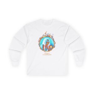 Maggie Lindemann Fire Unisex Ultra Cotton Long Sleeve Tee
