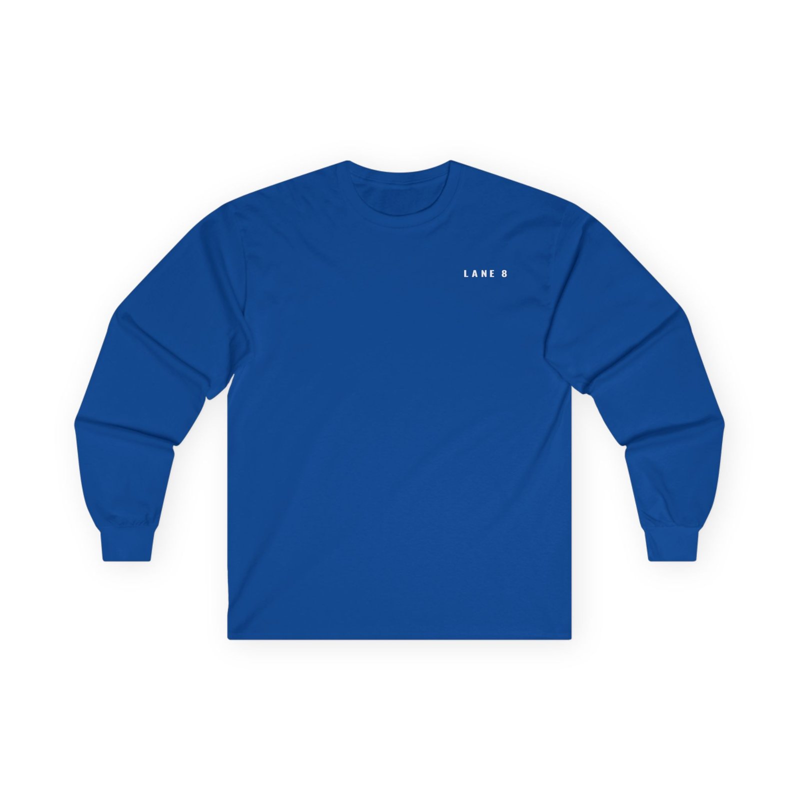 Lane 8 Core Unisex Ultra Cotton Long Sleeve Tee