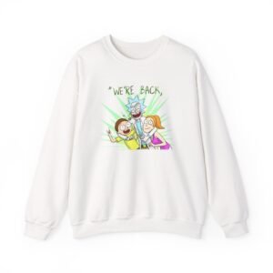 Rick and Morty We Are Back Unisex Heavy Blend™ Crewneck Sweatshirt