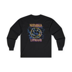 Nirvana Lithium Smiley Unisex Ultra Cotton Long Sleeve Tee