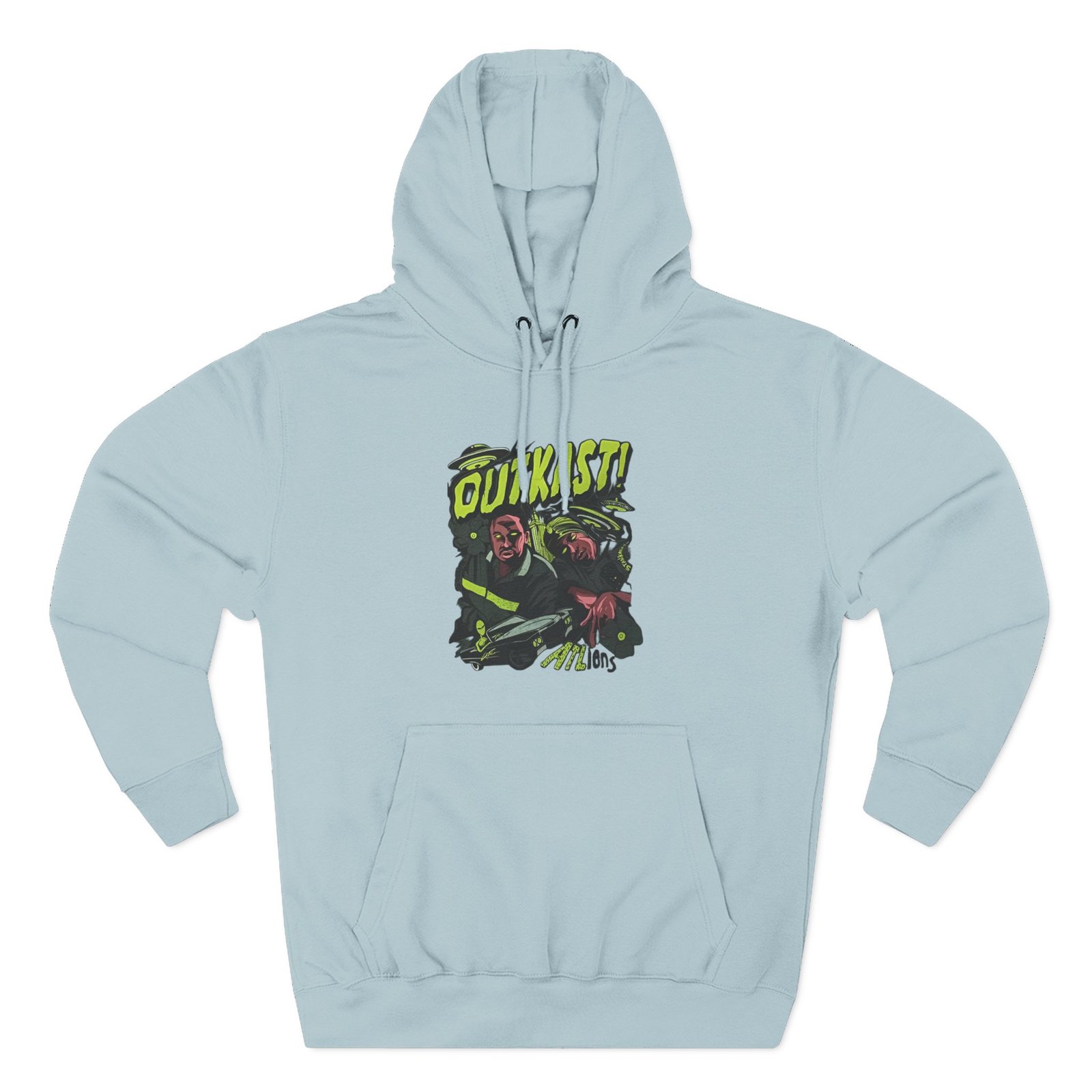 Outkast Three-Panel Fleece Hoodie