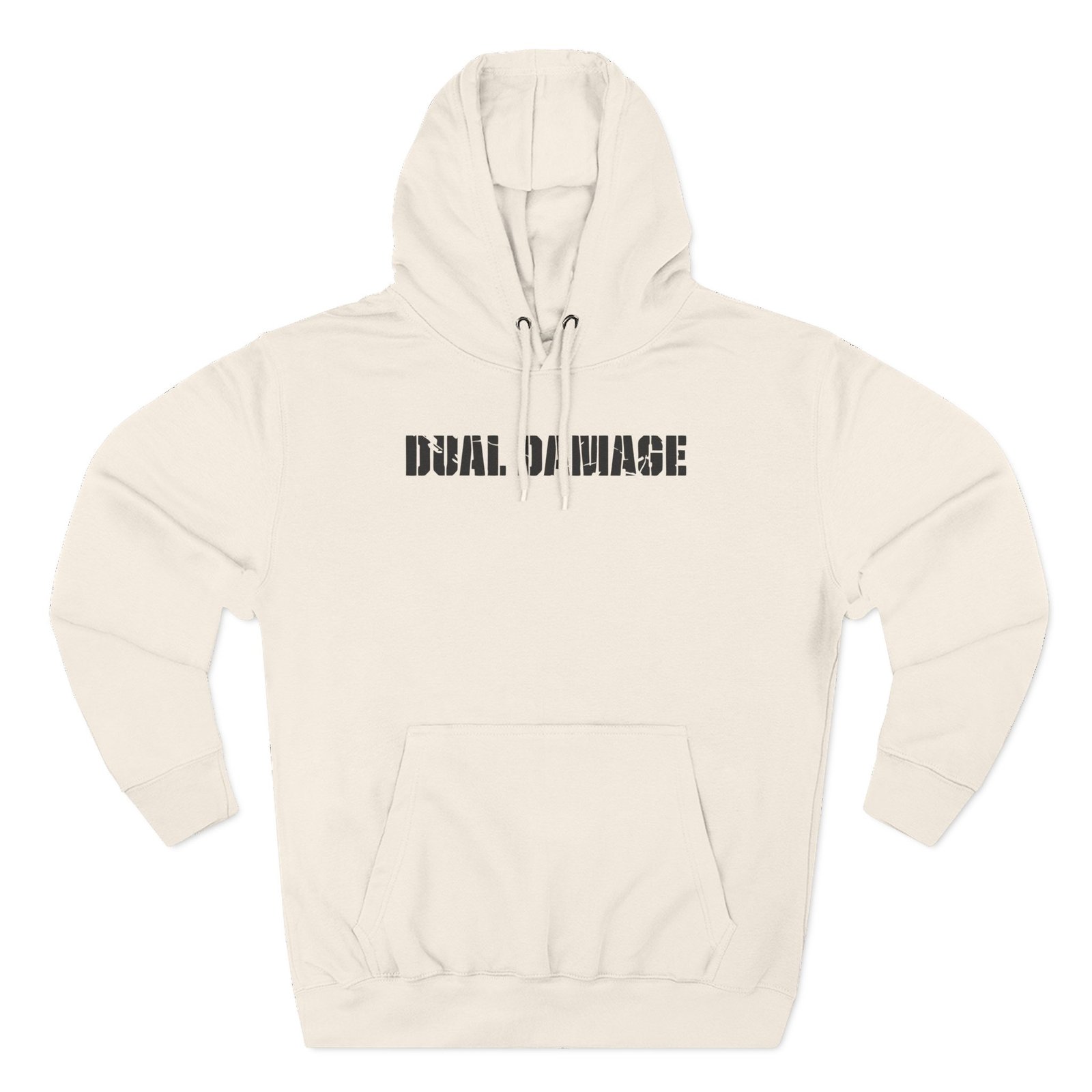 Dual Damage Three-Panel Fleece Hoodie