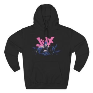 Jinx Arcane Seat Three-Panel Fleece Hoodie