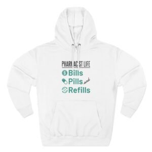 Pharmacist Three-Panel Fleece Hoodie
