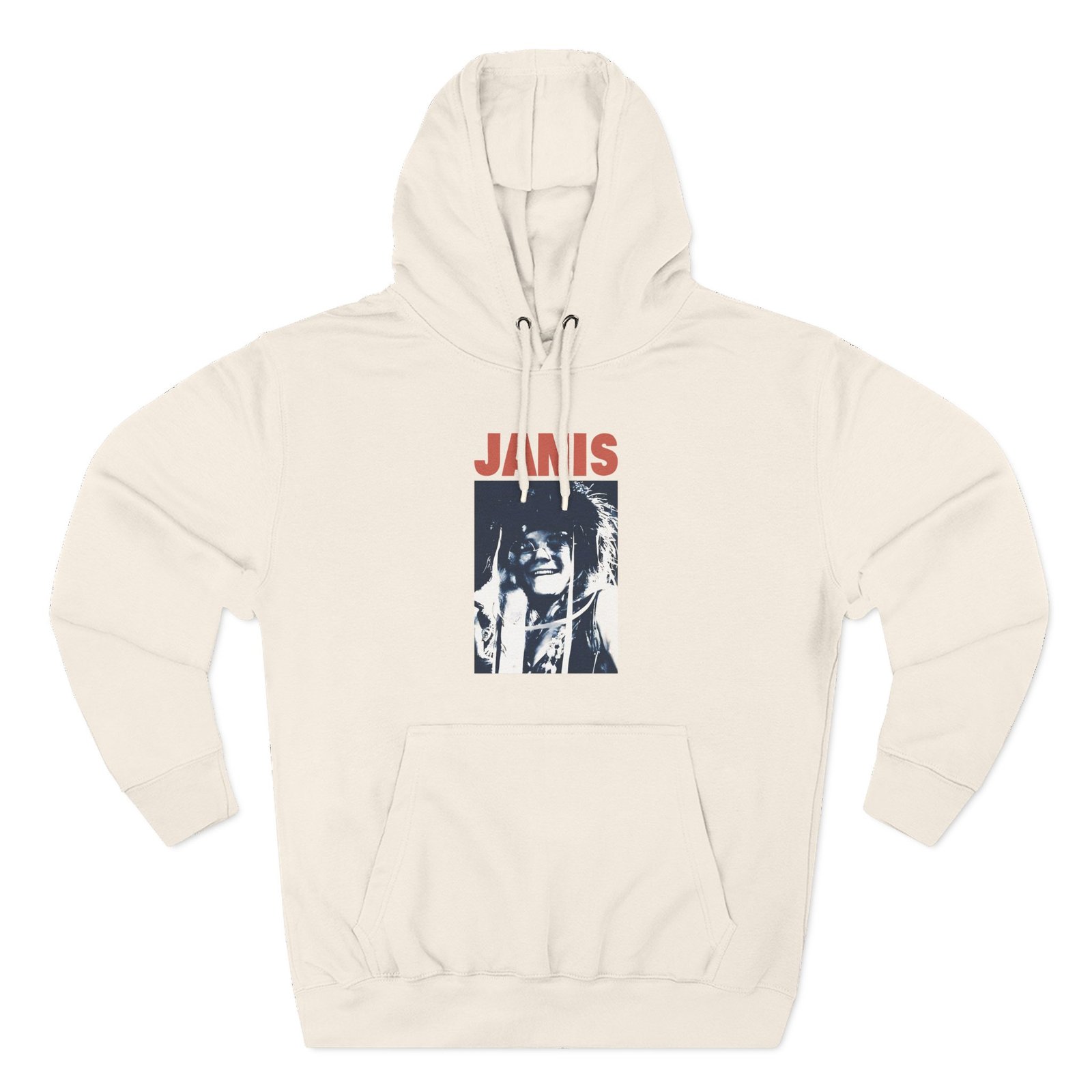 Janis Joplin Beatnick Three-Panel Fleece Hoodie