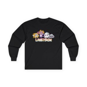 Lankybox Cute Characters Unisex Ultra Cotton Long Sleeve Tee