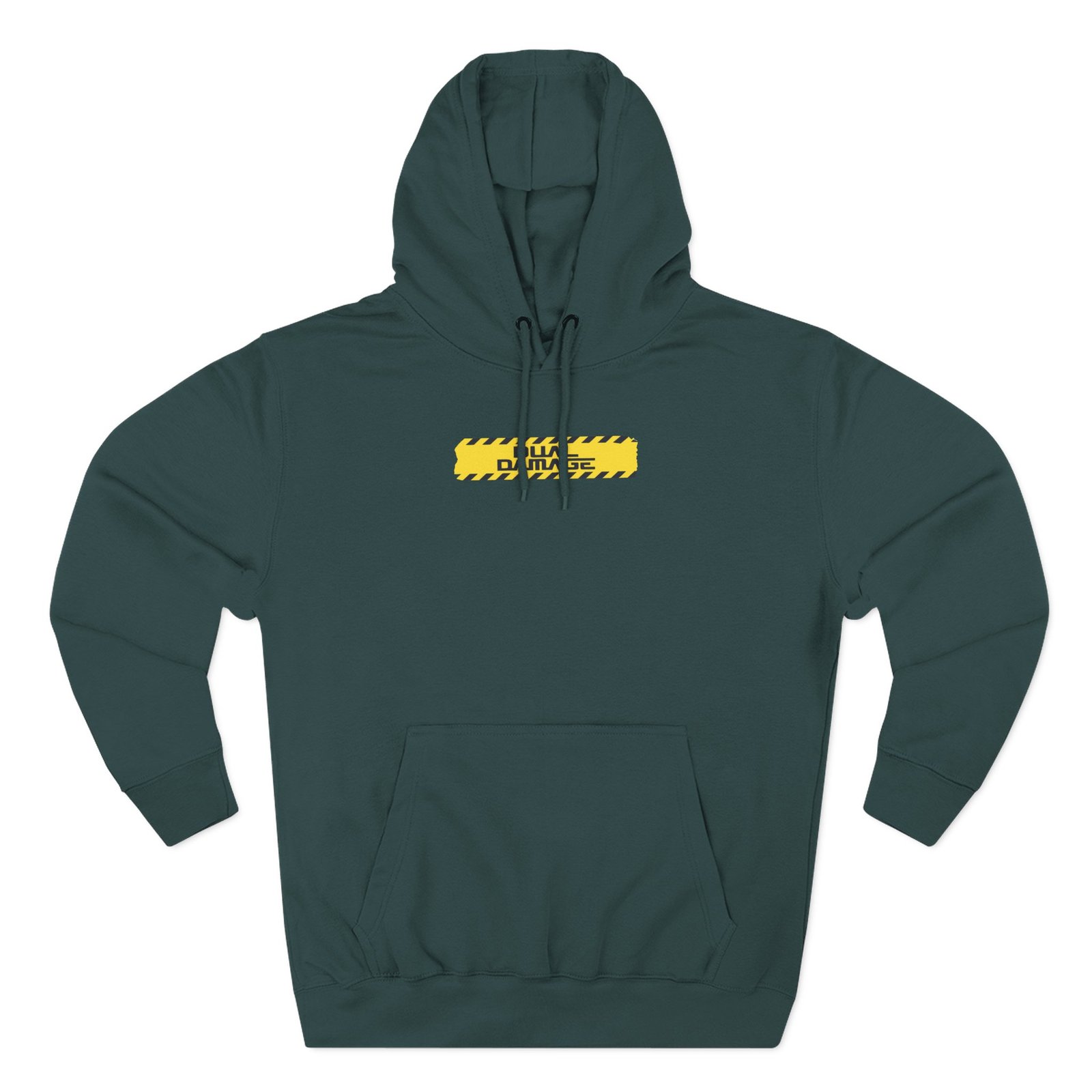 Dual Damage Three-Panel Fleece Hoodie
