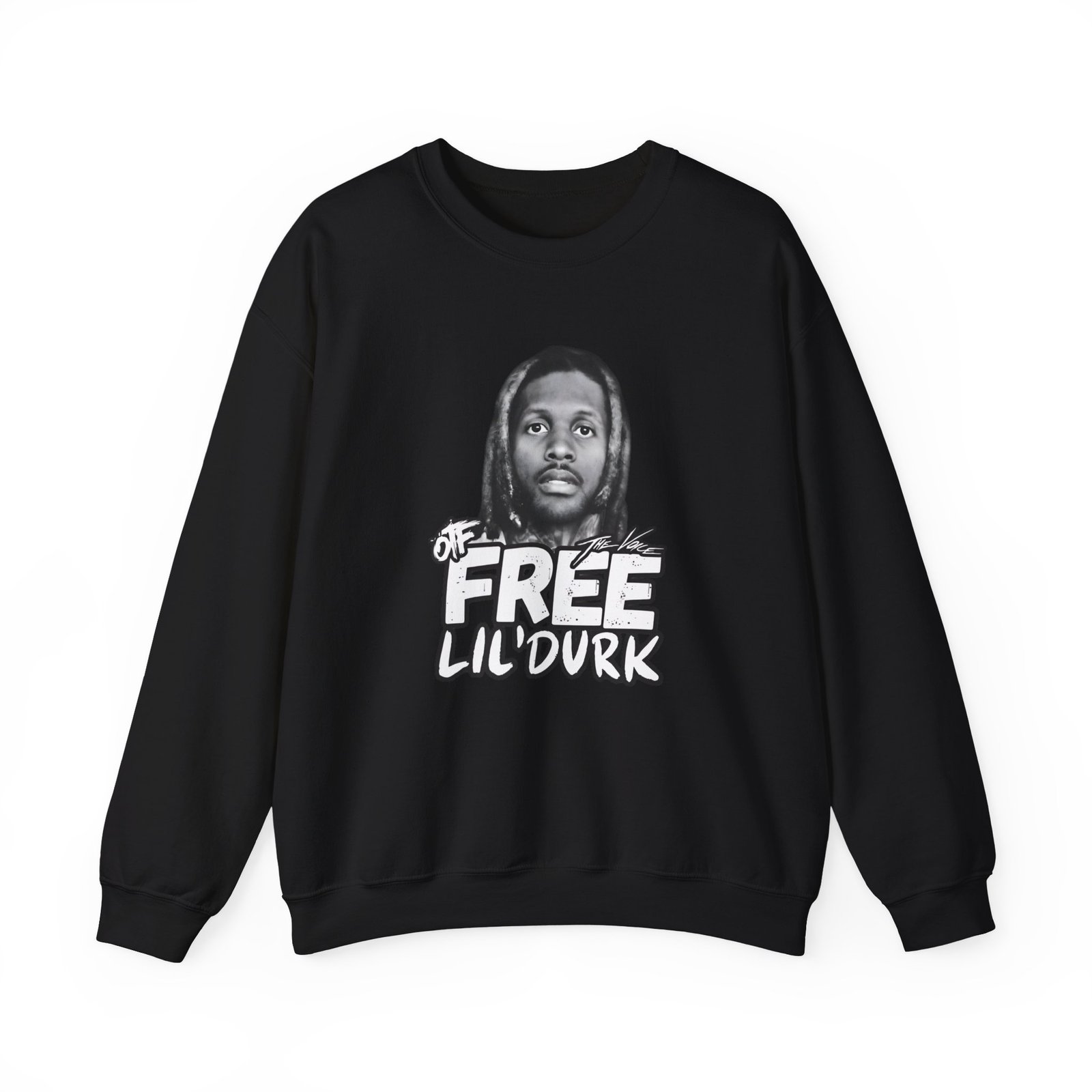 Lil Durk Free Durk Unisex Heavy Blend™ Crewneck Sweatshirt
