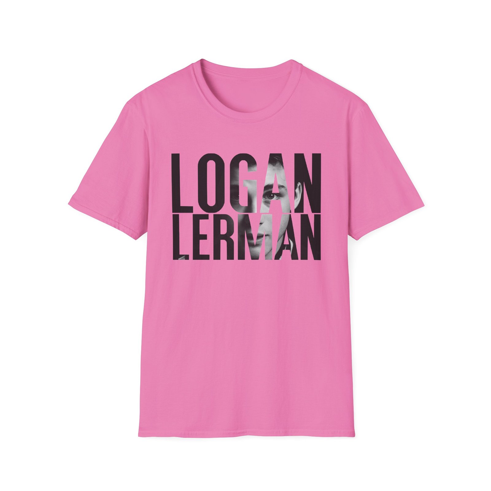 Logan Lerman Unisex Softstyle T-Shirt